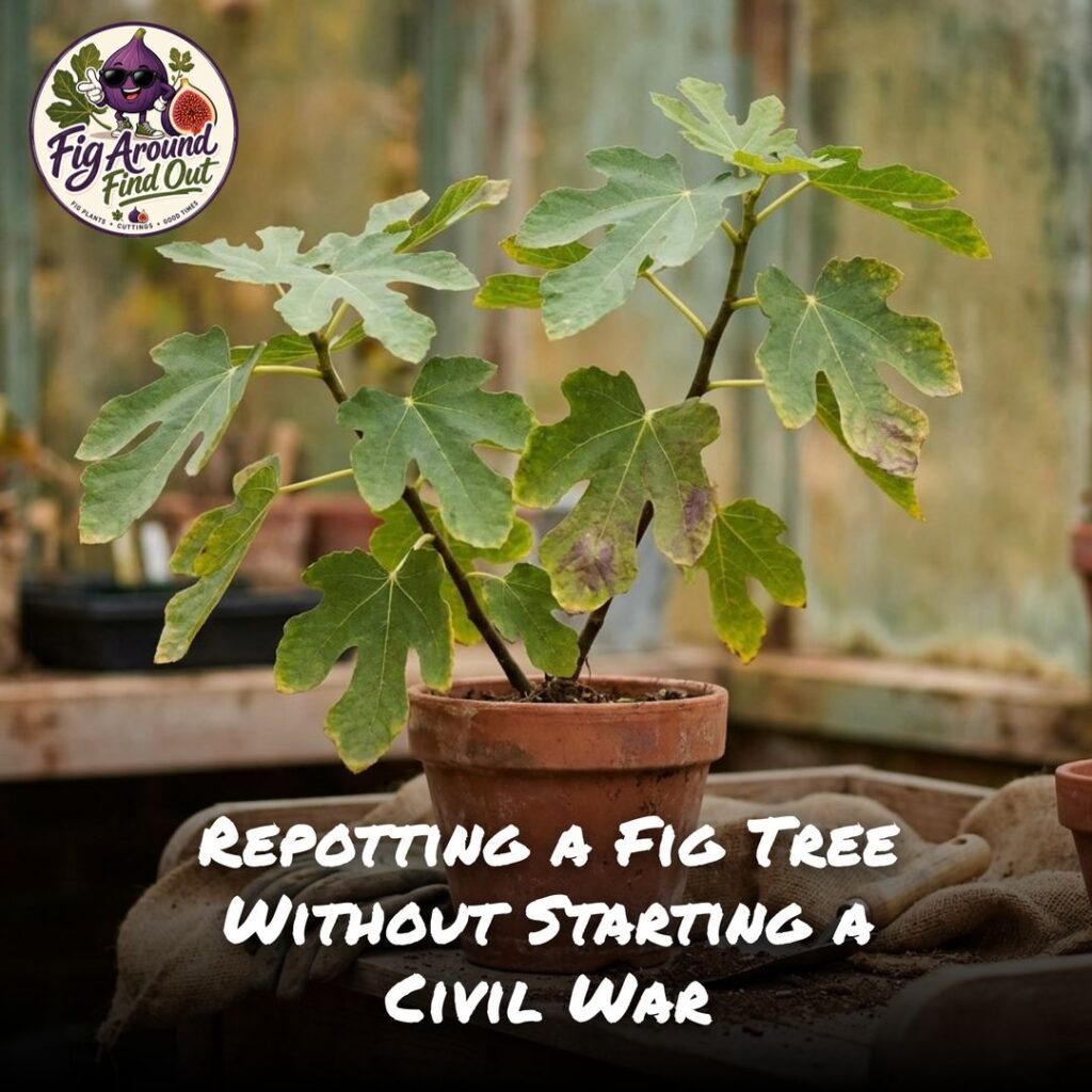 Repotting a Fig Tree Without Starting a Civil War