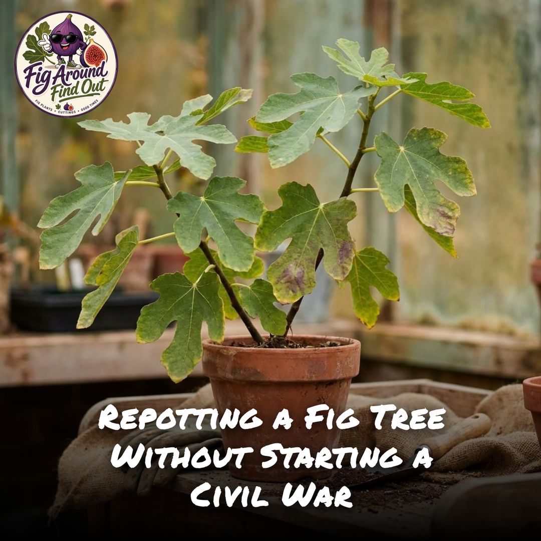 Repotting a Fig Tree Without Starting a Civil War